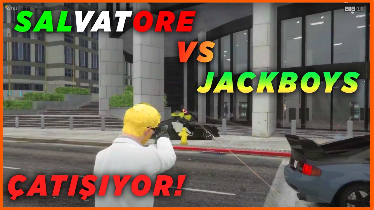 SALVATORE VE JACKBOYS ŞEHİRDE ÇATIŞIYOR | BORP 3.SEZON SALVATORE