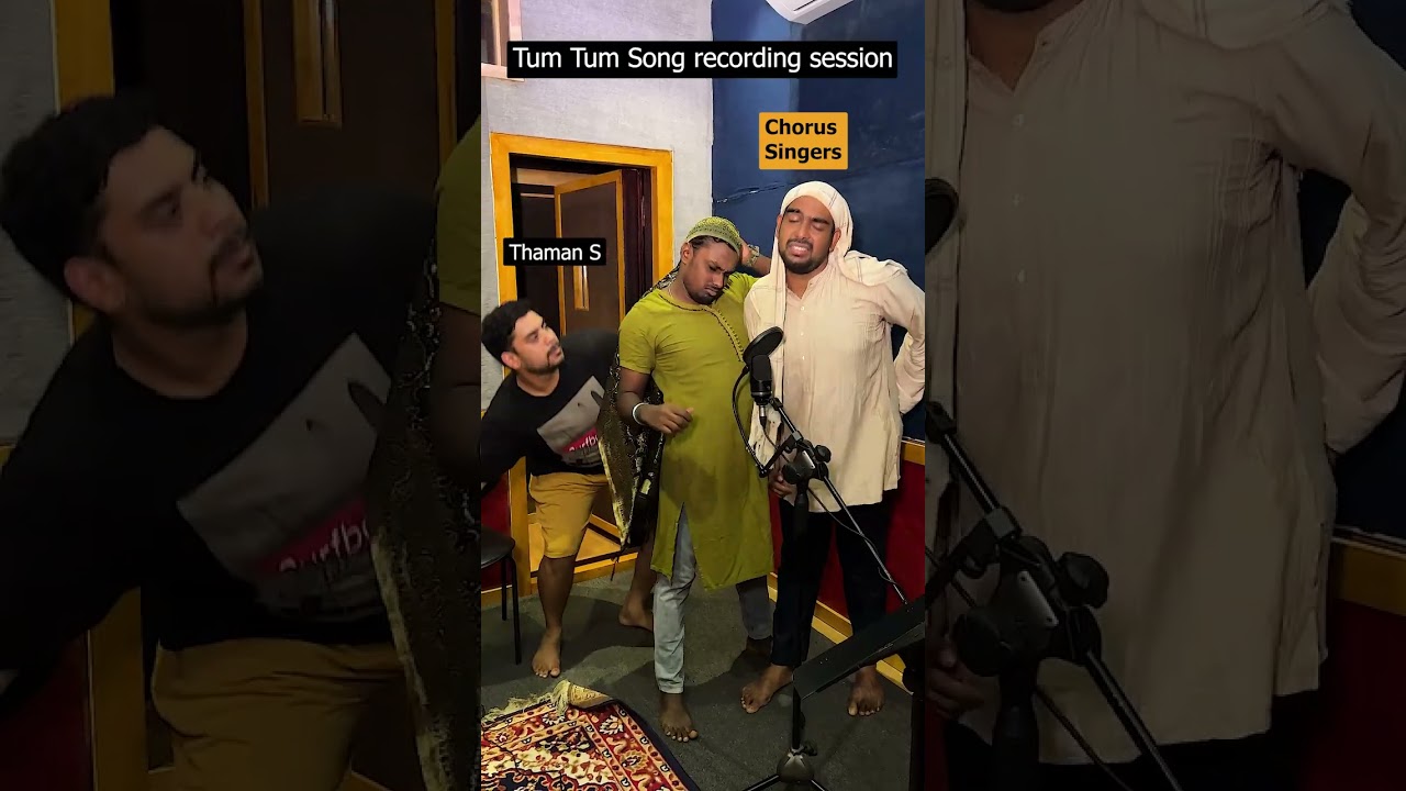 Tum Tum Song Recording Session | Vikkals