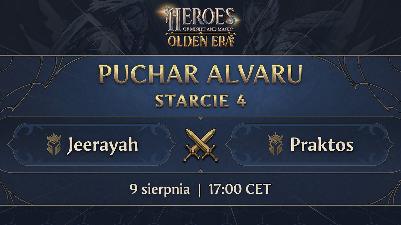 Puchar Alvaru - Jeerayah vs Praktos | Heroes of Might and Magic: Olden Era