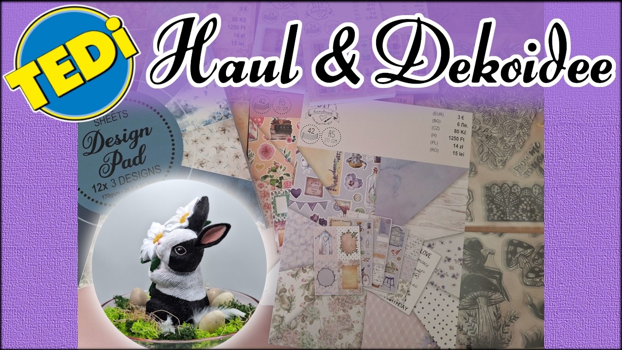 Tedihaul ૮˶• ﻌ •˶ა 🛍️ ++neue Clearstamps, Blöcke & Dekoidee++