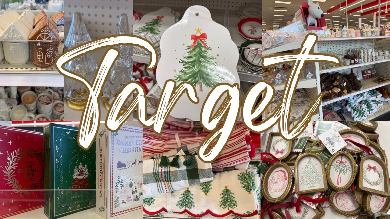 НОВИНКИ рождественского декора в Target Dollar Spot | Вы не захотите пропустить эти скидки!!