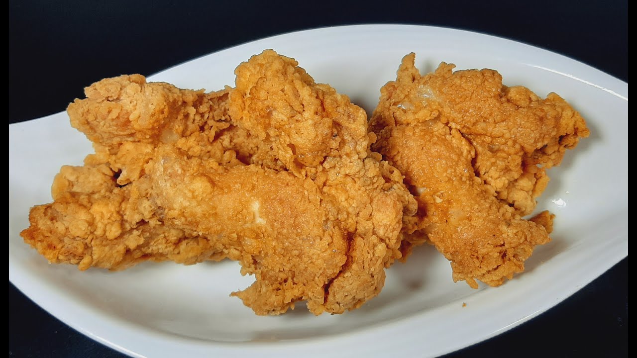 Pollo estilo KFC trucos para que salga crujiente