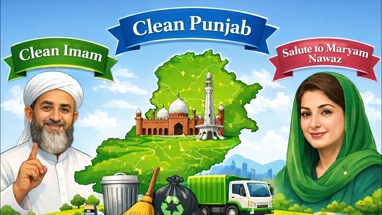 Clean Punjab | Clean Imam | Salute to Maryam Nawaz | ستھرا پنجاب ستھرا امام مریم نواز تجھے سلام