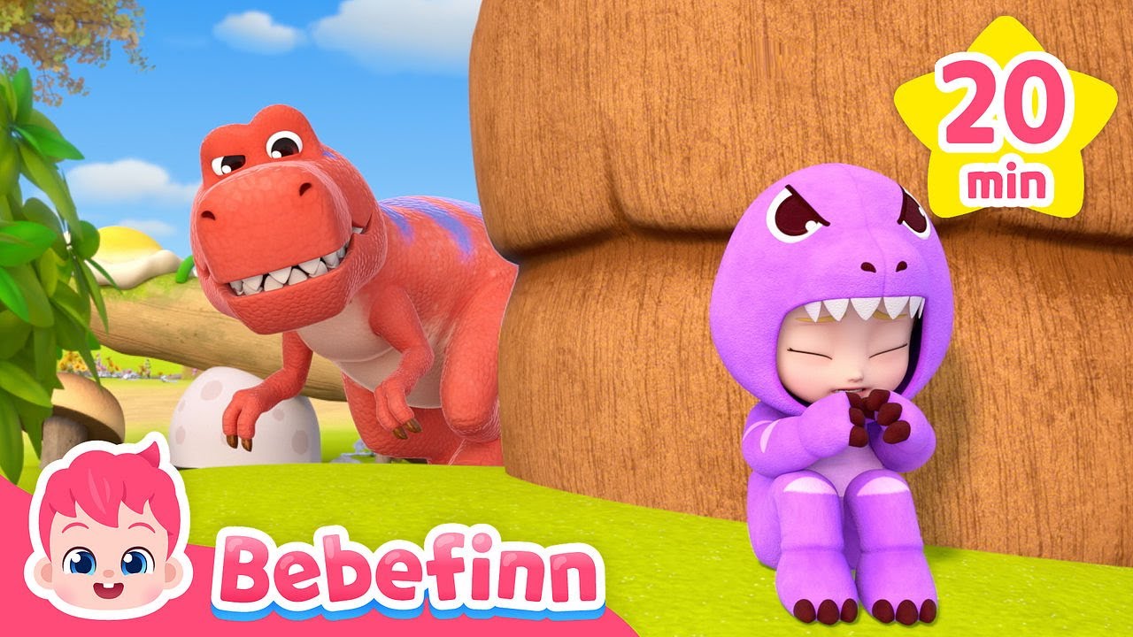 Welcome to Dino World!ㅣ Bebefinn Songs CompilationㅣNursery Rhymes for Kids