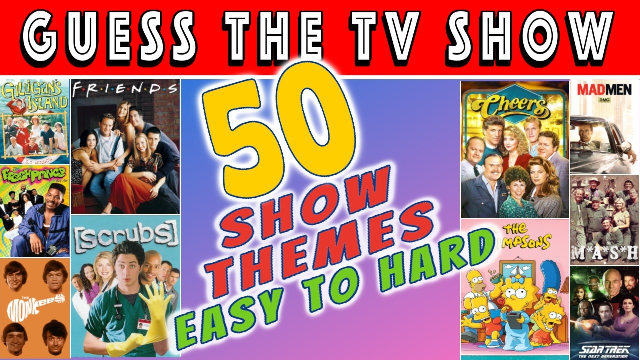 Guess The TV Show Quiz Challenge (50 Epic Music Themes)