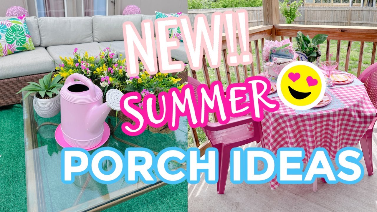 ☀️((NEW!!!)) 5 DIYS SUMMER PORCH PATIO REFRESH ☀️ Olivia's Romantic Home DIY