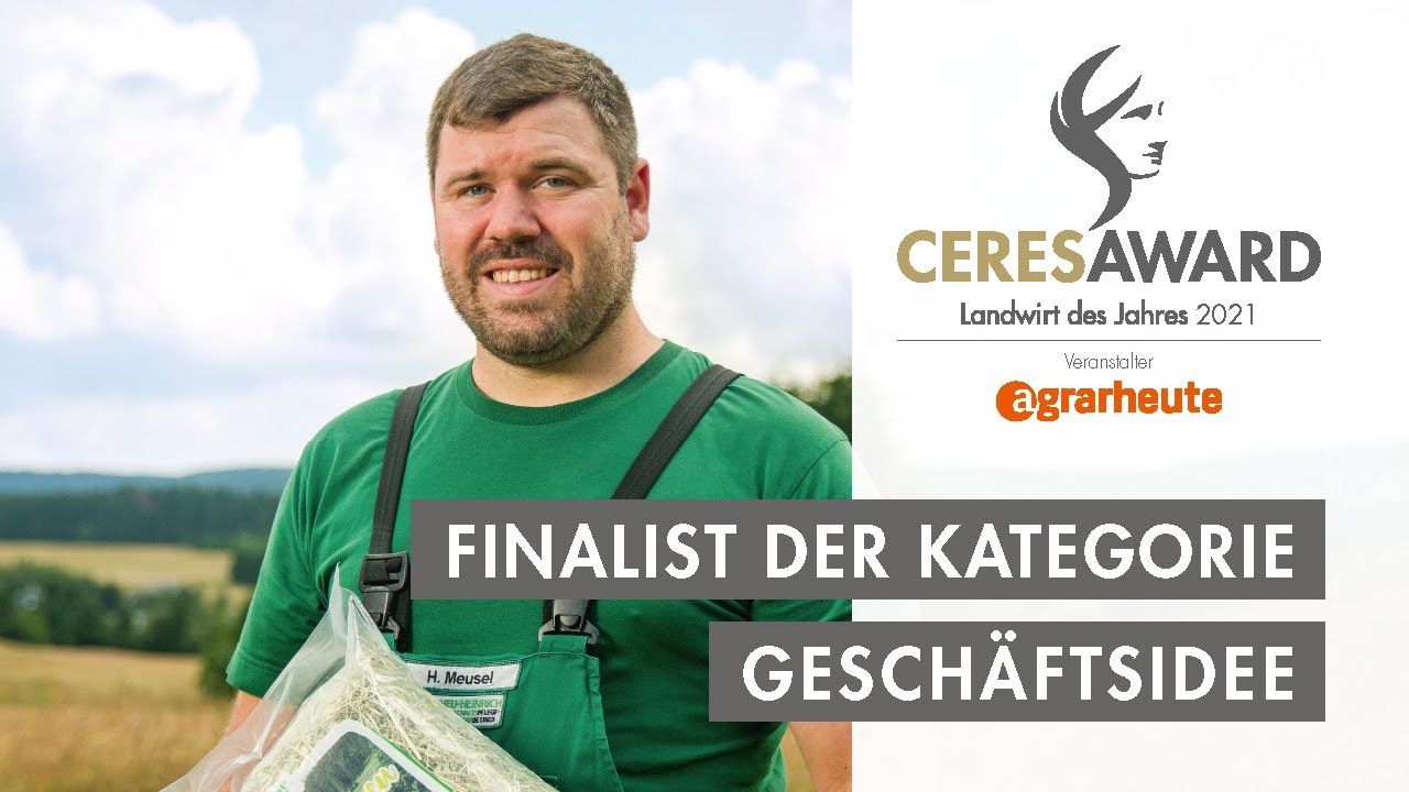 CeresAward Finalist Gesch&auml;ftsidee 2021: Heinrich Meusel