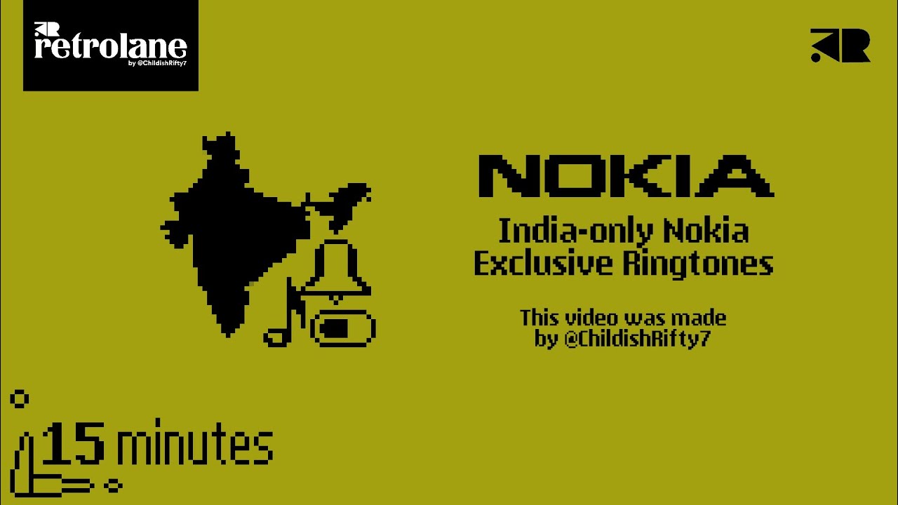 Nokia Bollywood Ringtones | ChildishRifty7 Retrolane | Nokia 1200 - No Entry ringtone included