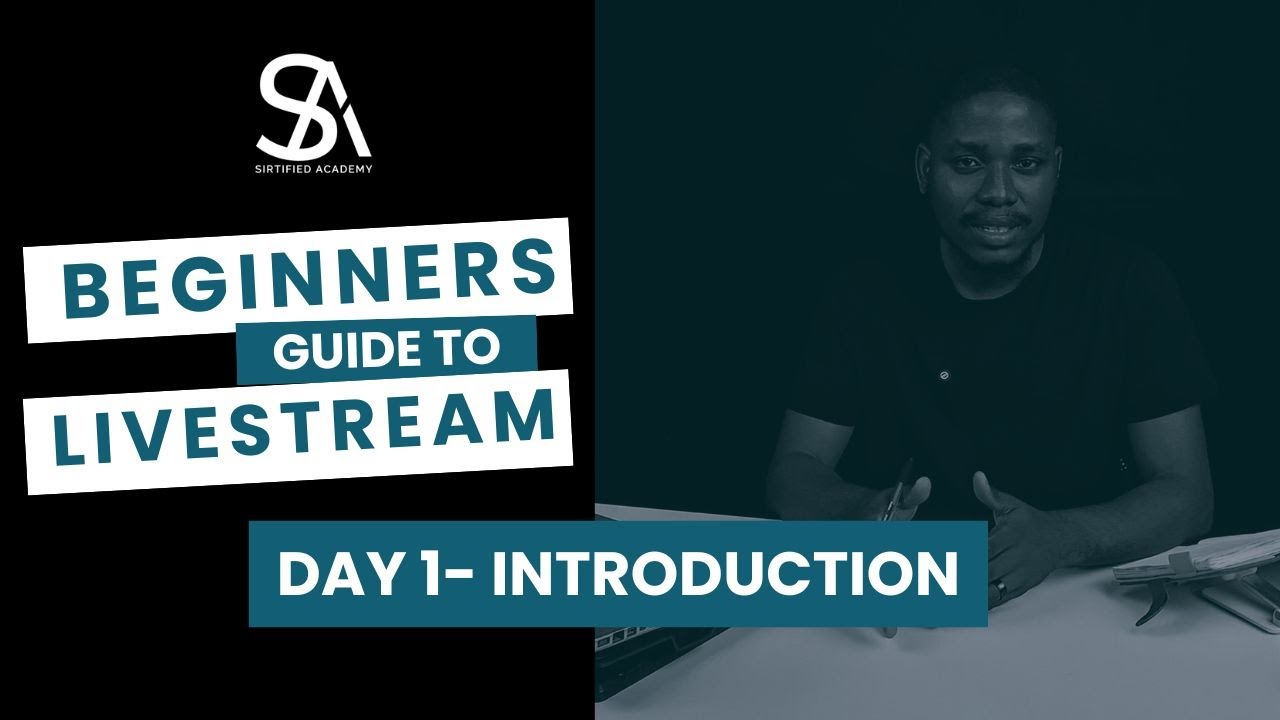 Introduction to livestream- Day 1