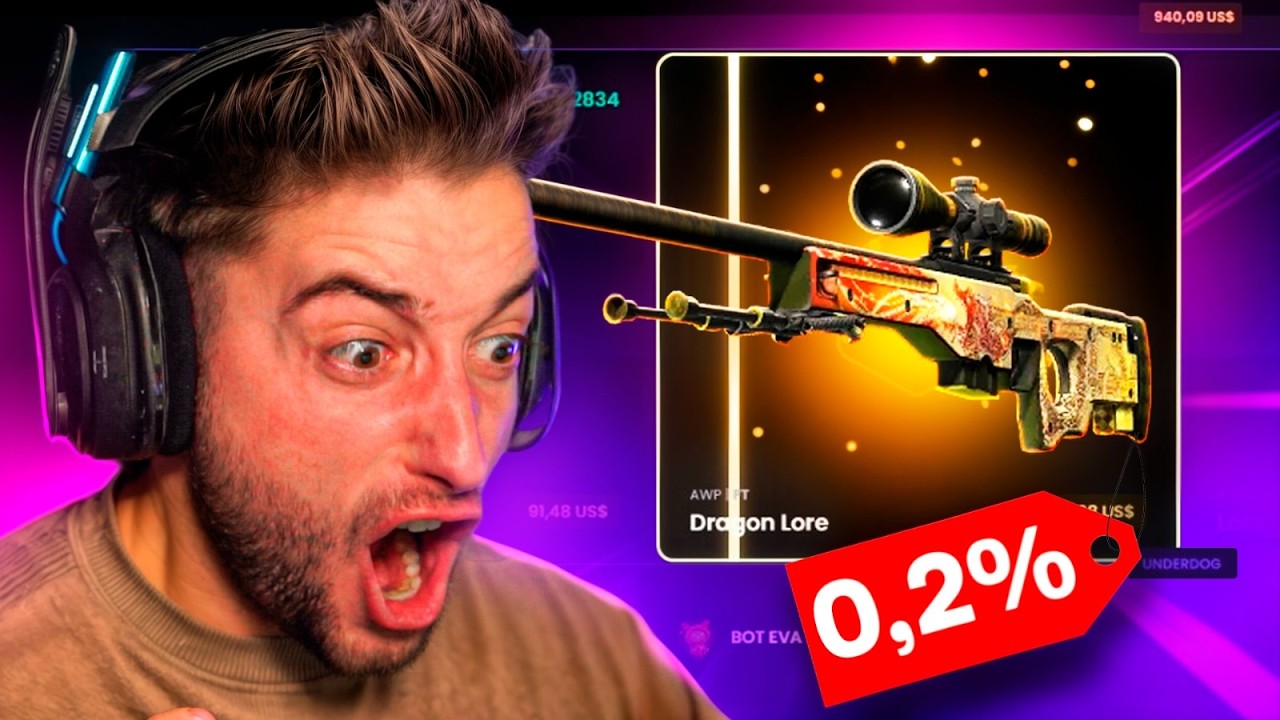 DRAGON LORE DE 0,20%!!!!