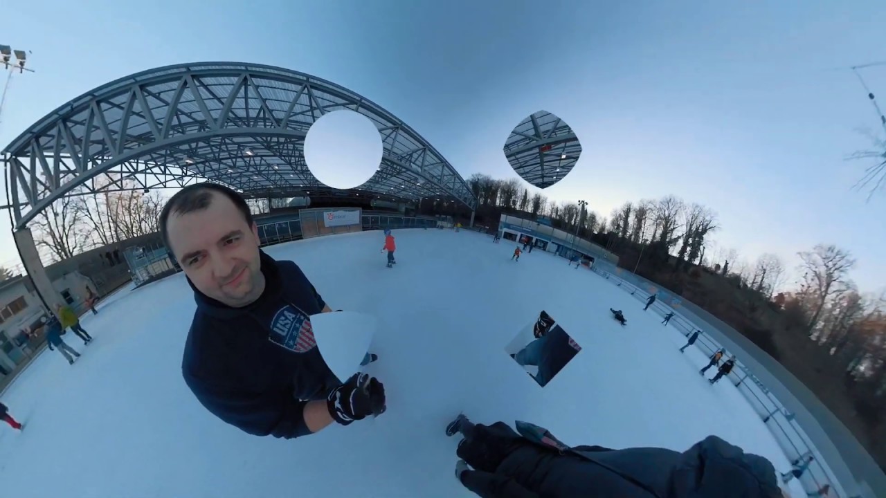 2RBF Free skating in Margarethen Ice Rink and working on skating with Oliver