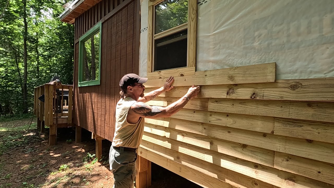 My Off Grid Tiny House Build Pt.7 | Cabin Build, Homesteading