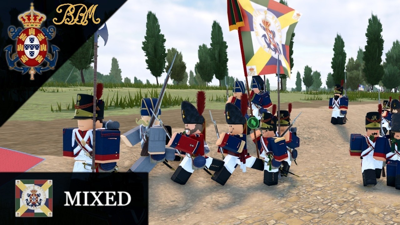 TUESDAY EU BATTLE | Brigada Real da Marinha | Napoleonic Wars