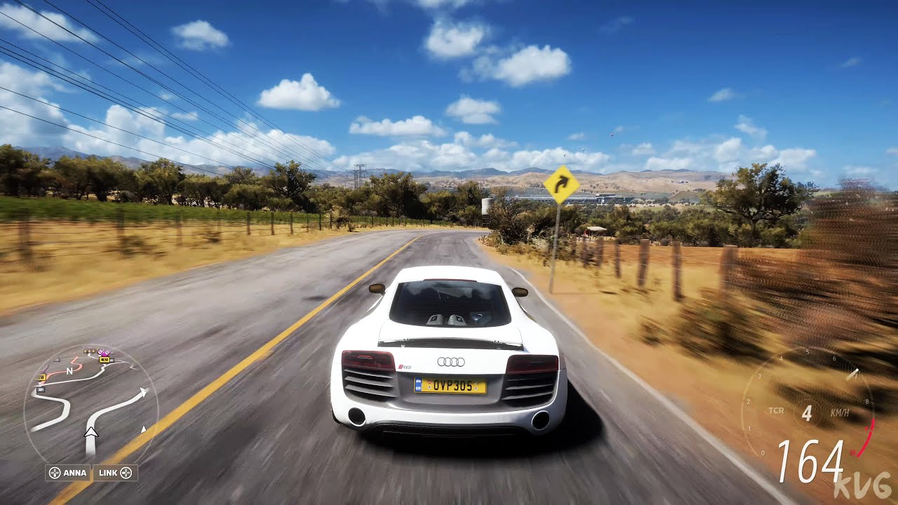 Forza Horizon 5 - Audi R8 Coupe V10 plus 5.2 FSi Quattro 2013 - Open World Free Roam Gameplay