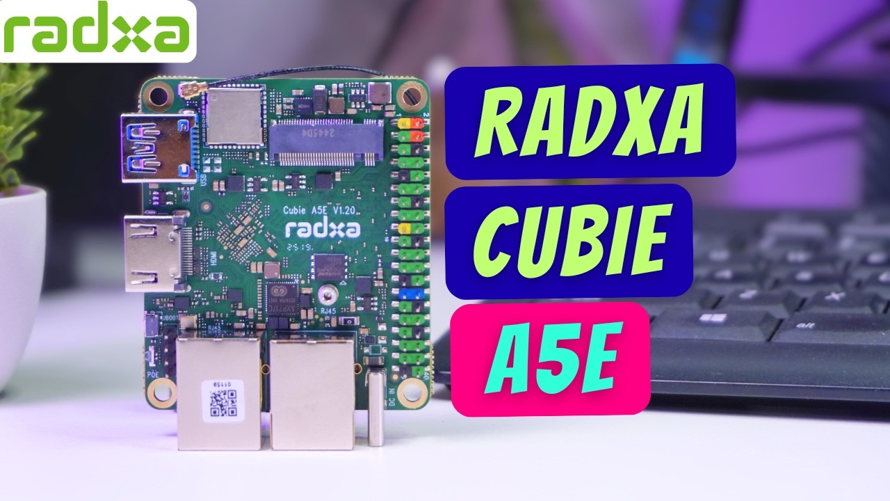 18$ Computer Has All You Need — Radxa Cubie A5E | NVME, Dual Gigabit Port, Wifi 6 | Full Review 🚀