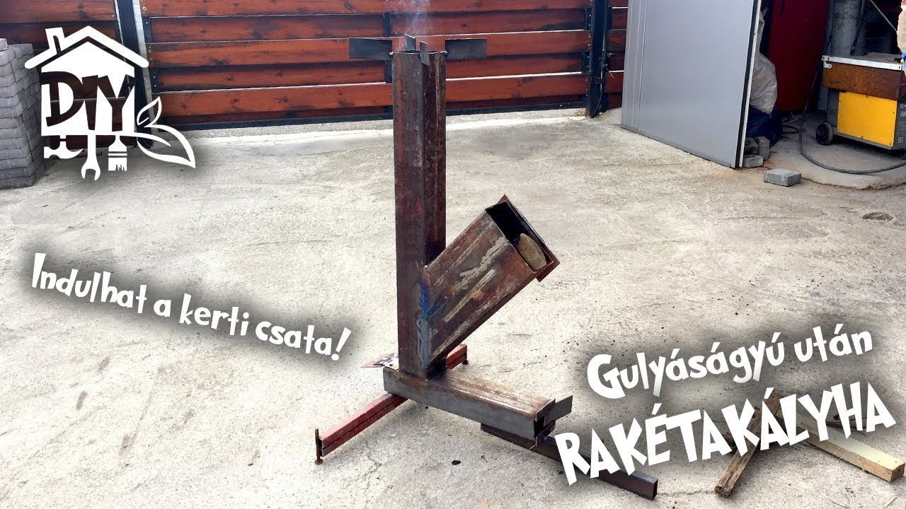 Gulyáságyú után RAKÉTAKÁLYHA. Indulhat a kerti csata! | Green Cottage DIY