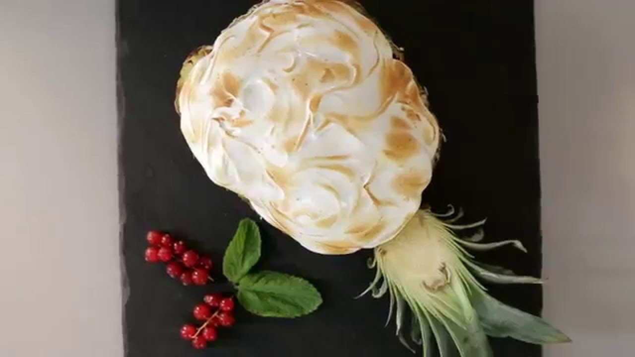 Recetas para #Navidear - Piña con bizcocho