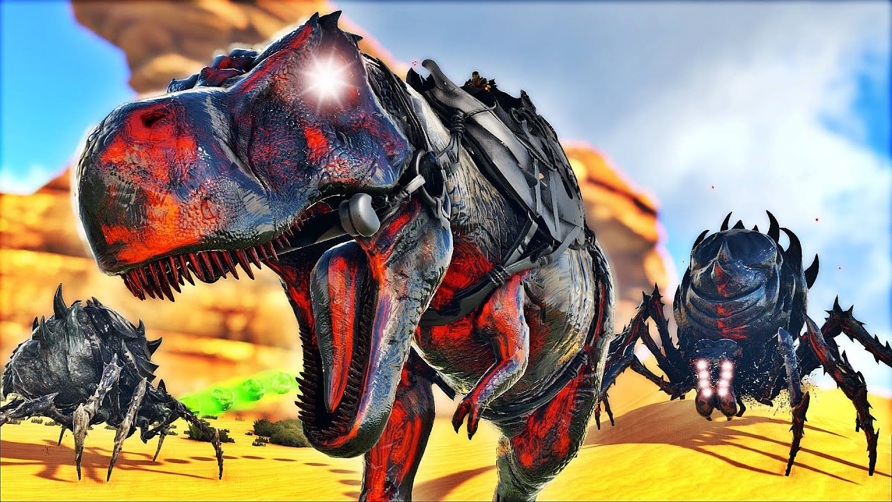 INCR&Iacute;VEL! DOMEI O DINOSSAURO E O DRAG&Atilde;O + PODEROSO DO ARK SUPER MODS
