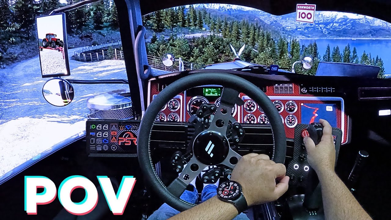 ATS: Tractor Delivery in CANADA | Fanatec CSL DD