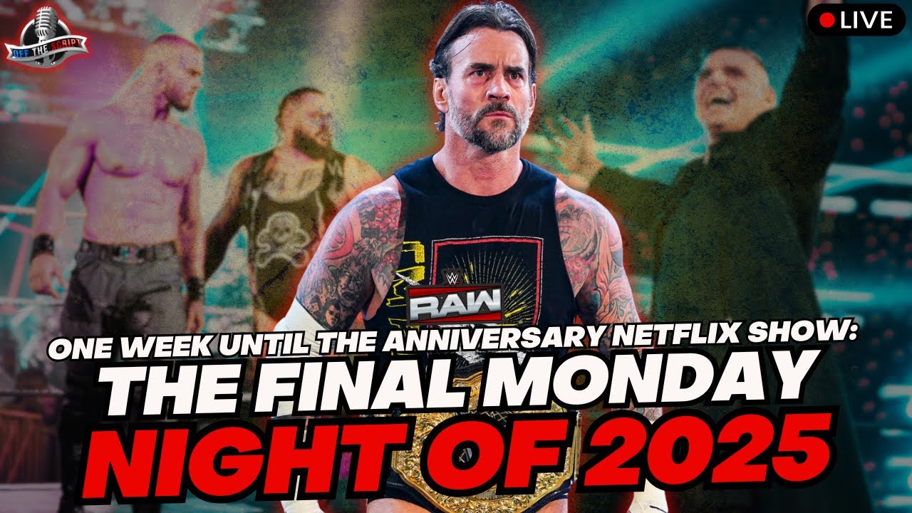 WWE Raw 12/29/25 Review | The FINAL Raw of 2025! Two Major Title Matches, Theory vs Rey Mysterio
