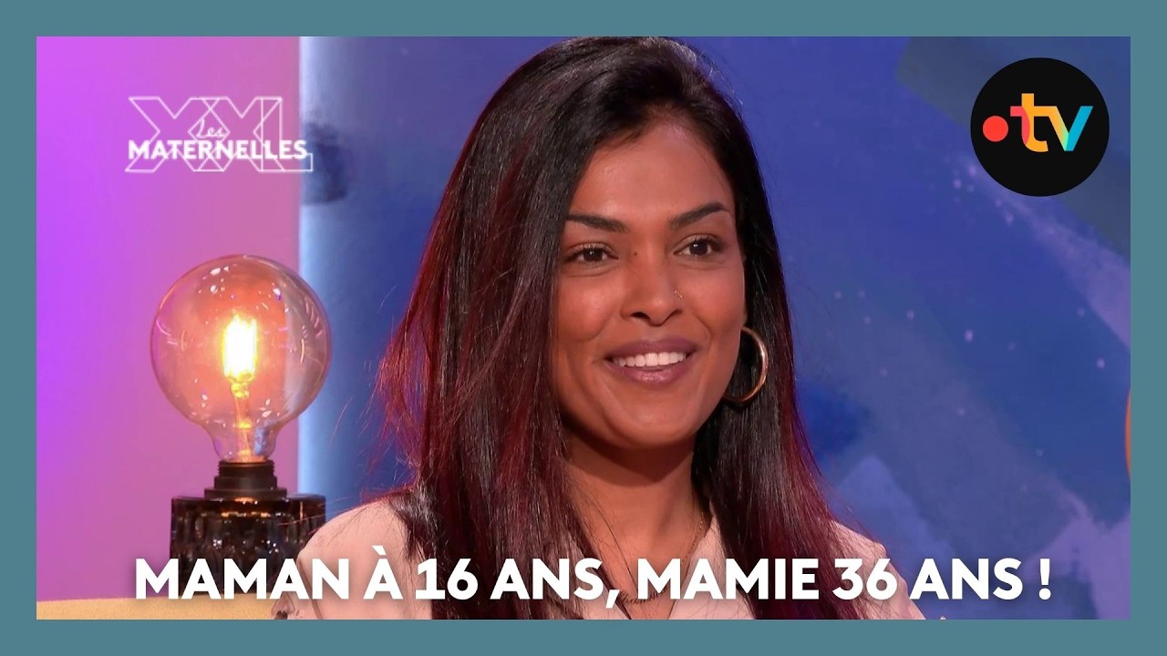 Maman &agrave; 16 ans, mamie 36 ans ! - Les Maternelles XXL