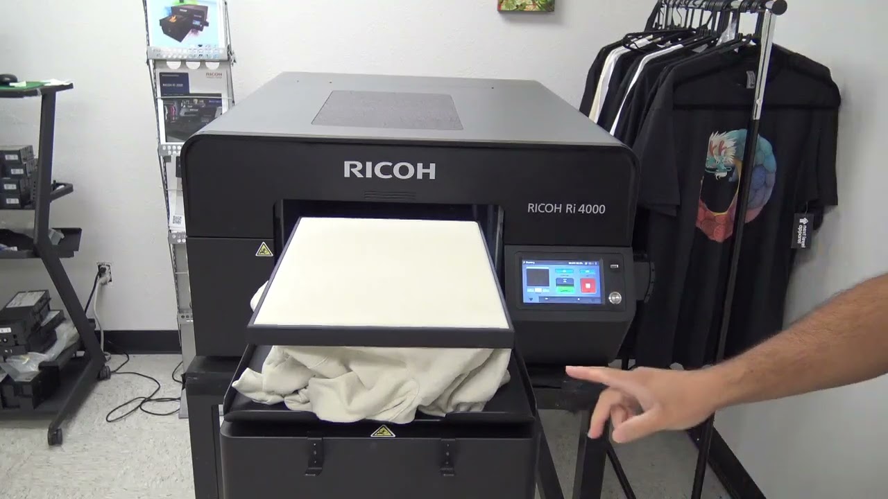 Ri4000 Printing on a Hoodie
