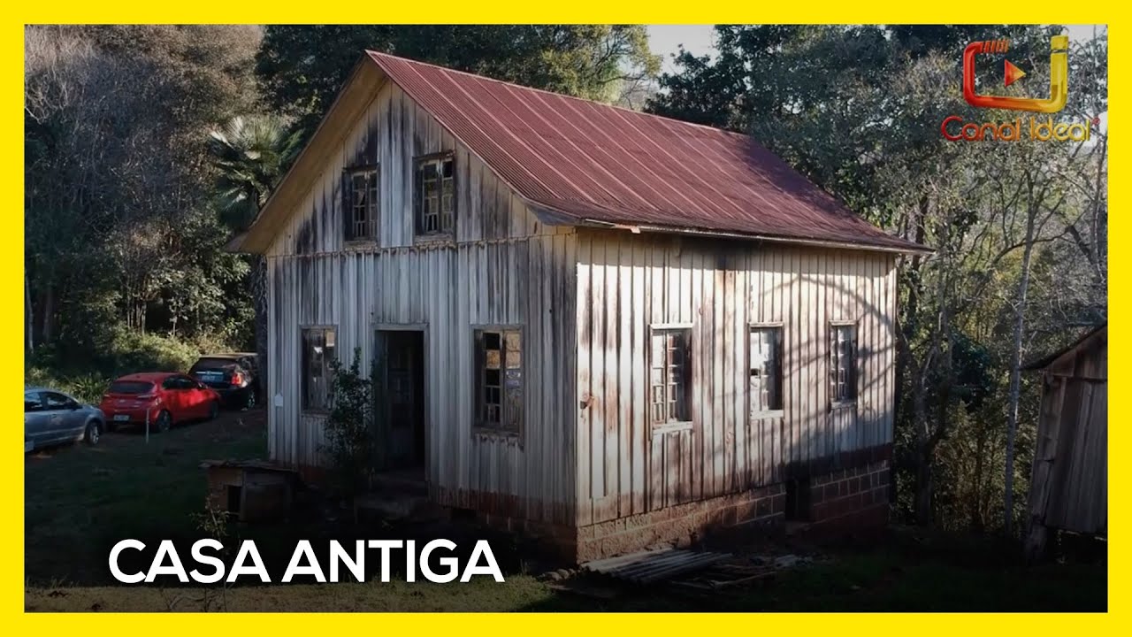 Casa da década de 1950 é símbolo da colonização italiana em Coronel Freitas