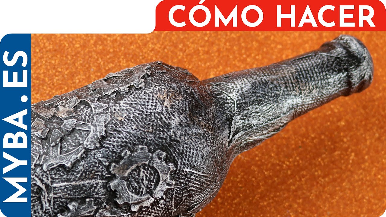 #Reciclaje creativo: Botella de vino Steampunk. | Cómo reciclar botellas de cristal.