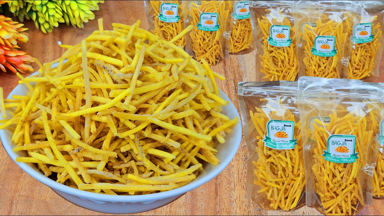 STIK PISANG HANYA 2 BAHAN UTAMA  : :  BISA TAHAN 6 BULAN  : : IDE JUALAN YG MENGUNTUNG KAN