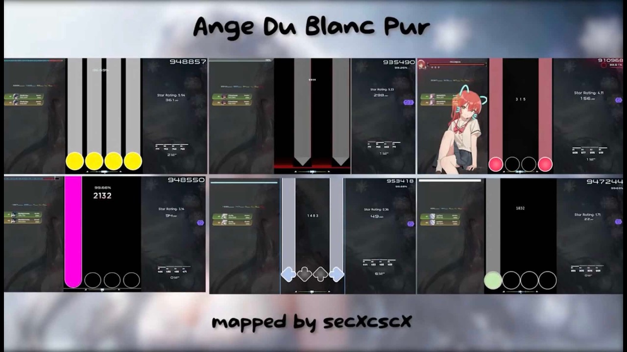 [ Nanahira ] - [ Ange Du Blanc Pur ] PSM Collaboration 4k OsuMania!