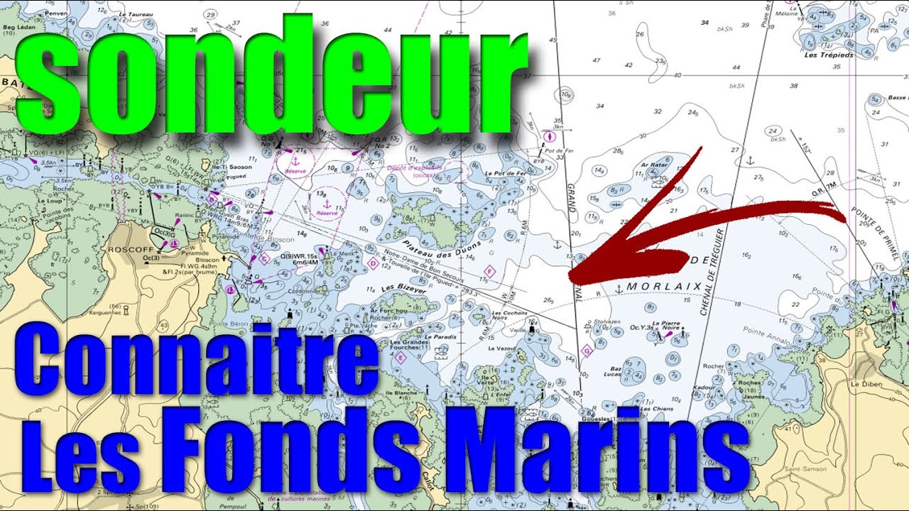 OPTIMISER SA PÊCHE en apprenant à connaitre la nature des fonds marins : ECHOSONDEUR - CARTOGRAPHIE