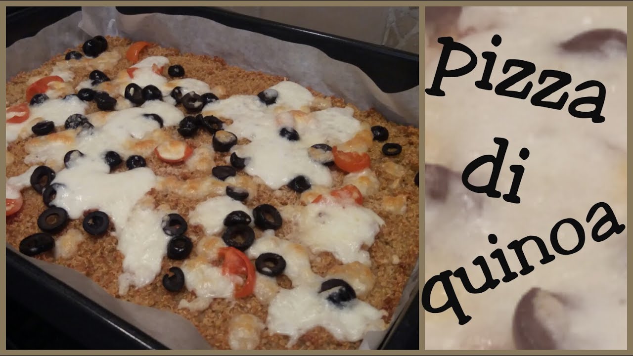 PIZZA DI QUINOA gluten free