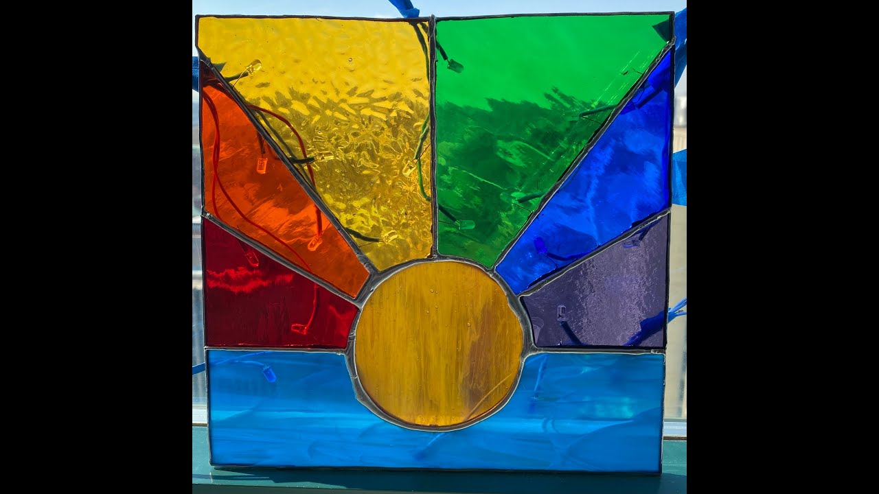 Stained Glass Sunset
