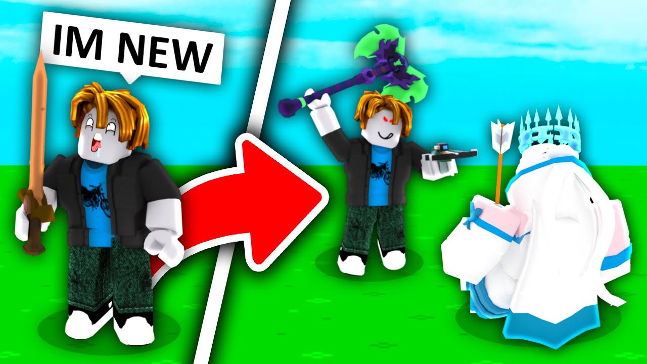 Я притворился новичком, а потом УНИЧТОЖИЛ всех.. (Roblox Bedwars)