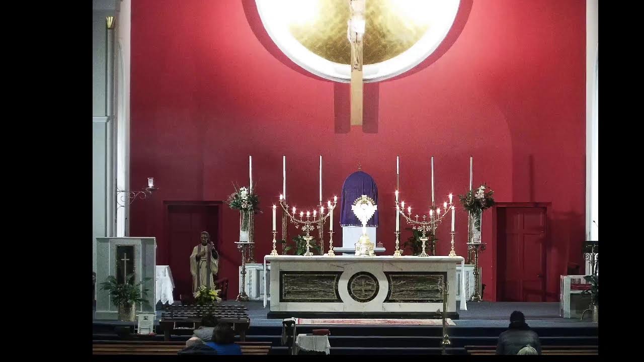 Holy Hour of Eucharistic Adoration, Thur 5 March 2026, 7-8pm