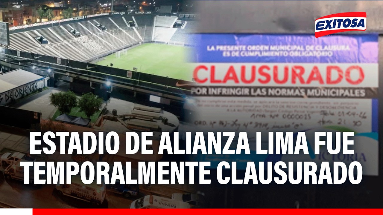 🔴🔵 Tragedia en Matute: Estadio de Alianza Lima fue temporalmente clausurado