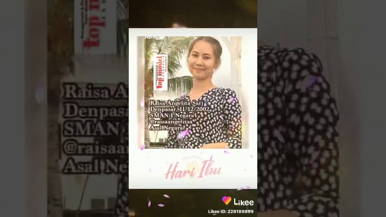 Cantik dr dalam mengejar mimoi menjadi TOP MODEL INDONESIA BALI 2021 good luck