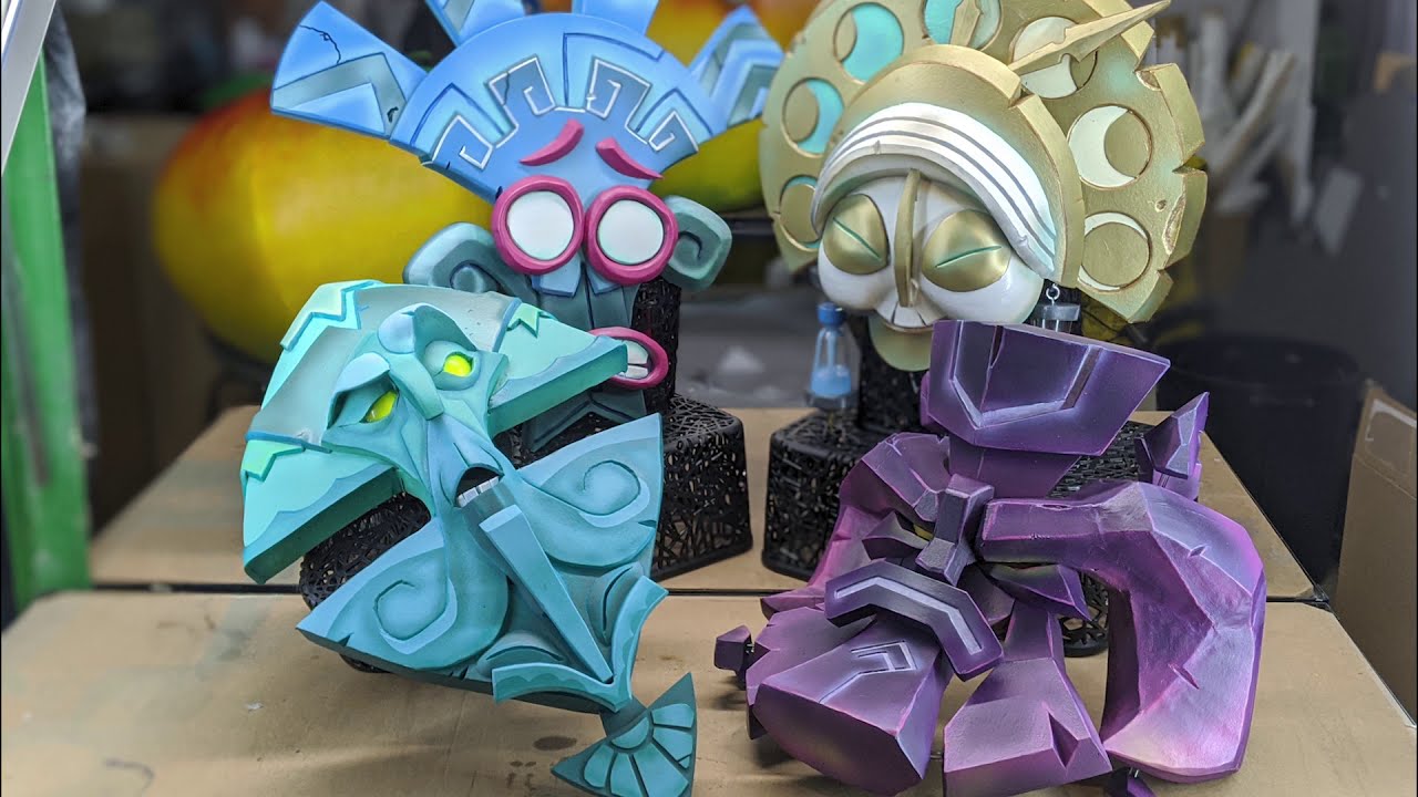 Crash Bandicoot 4 - building the Quantum Masks