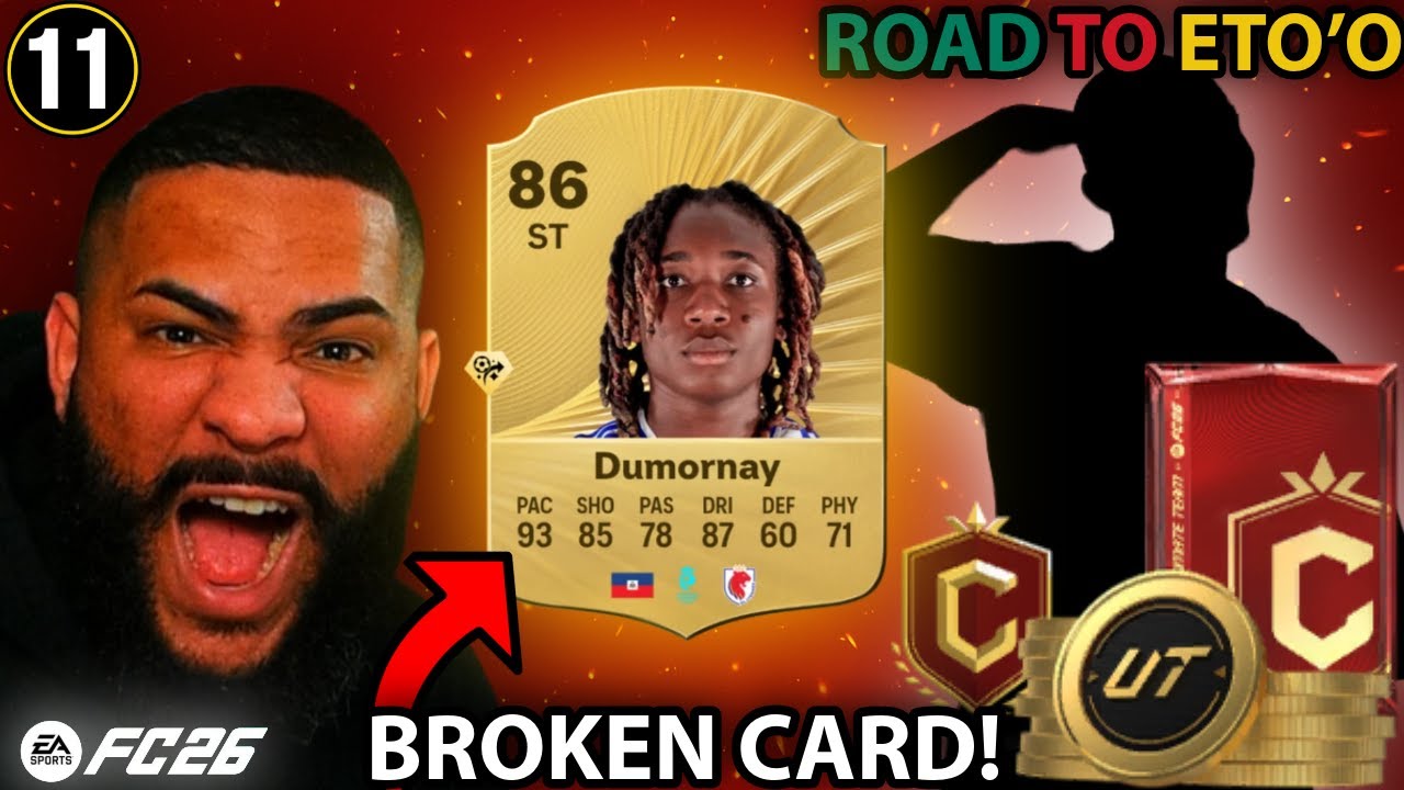 Этот нападающий БЕЗУМНО СЛОМАН!!! - FC26 PC Eto'o To Glory RTG!