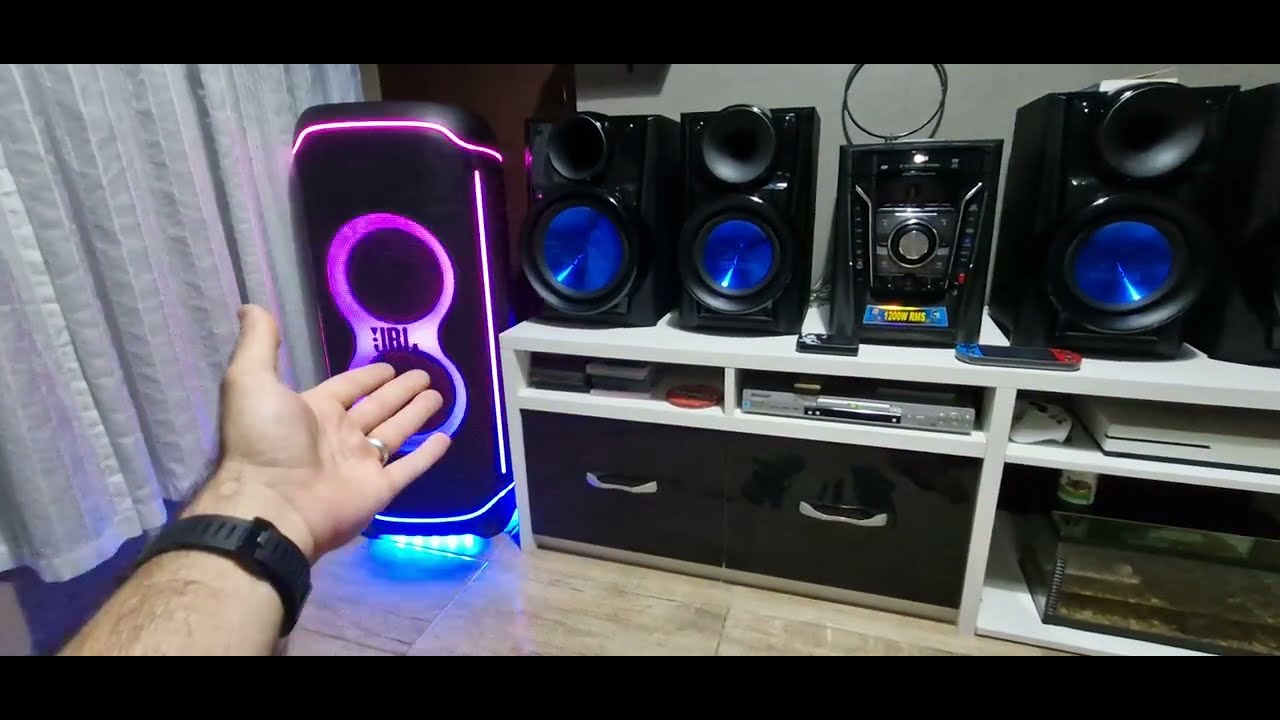 jbl partybox ultimate vs jbl 710 dentro de casa mais verdades