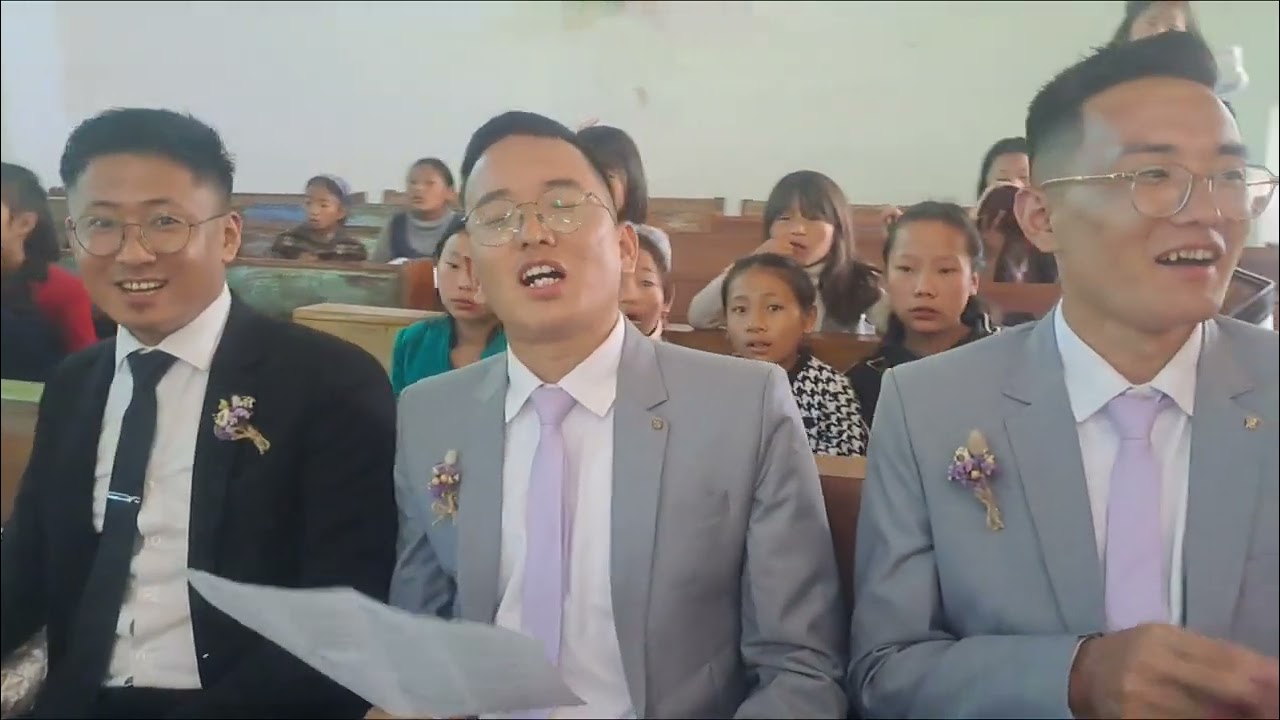 Kr Ngouniba Maurilius Wed's Niangsuanhoih Thomte (Suan) @ St Peter's church Maram Khullen