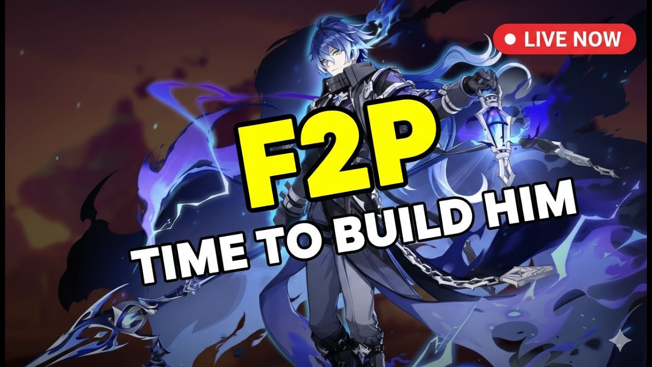 LIVE 🔴 Building Flins F2P Style | Chill & Fun Stream | Genshin Impact |  Potato Gamer