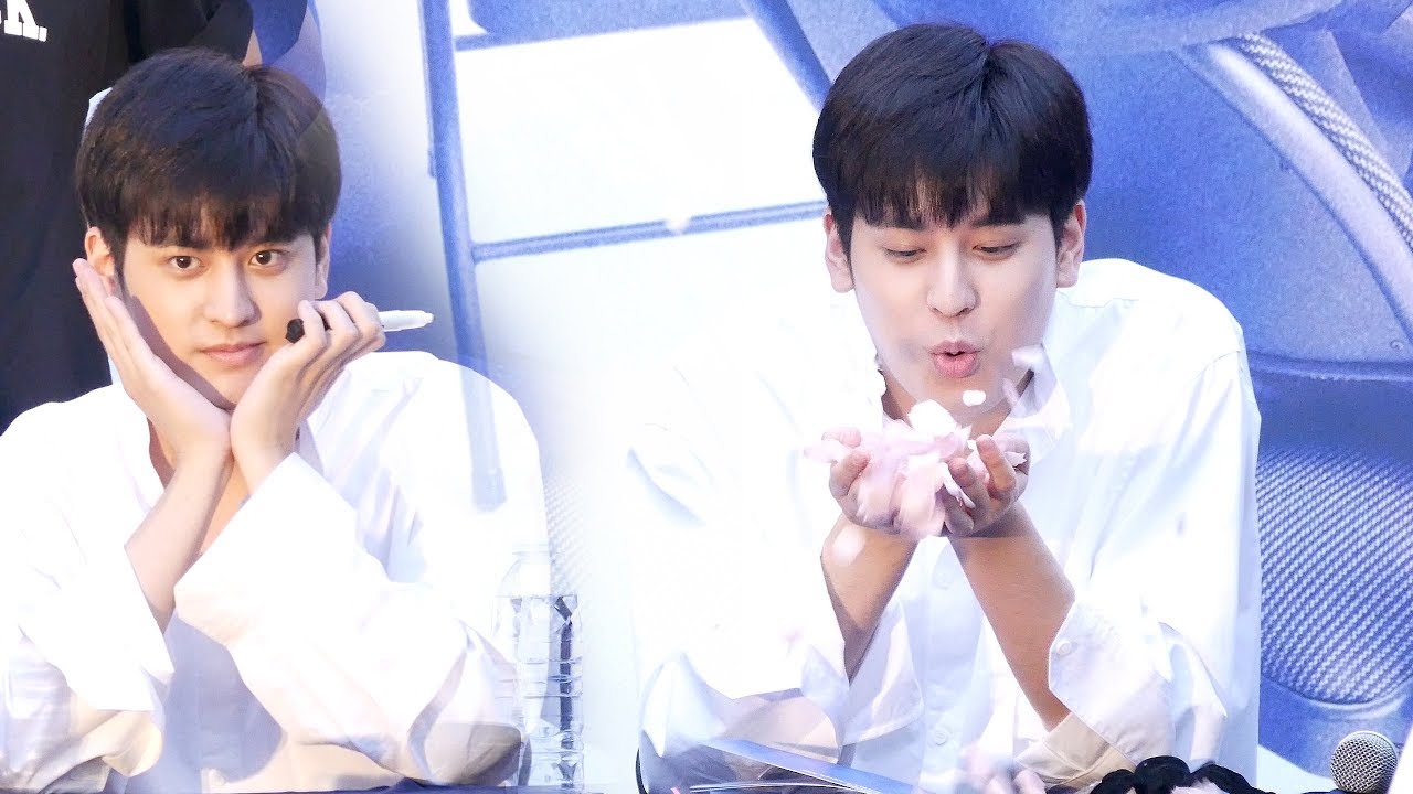 아이콘 iKON : 정찬우 CHAN 직캠 Fancam : 팬싸인회 Fansign Event : 신촌 차 없는 거리