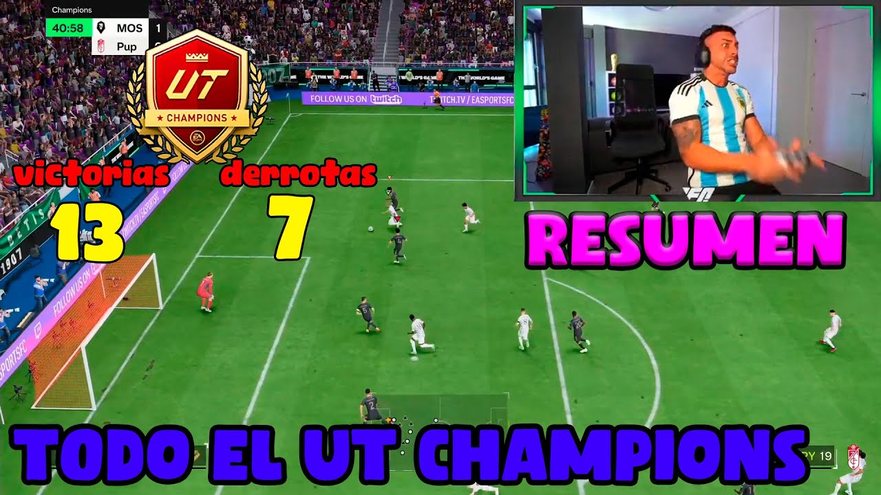 RESUMEN DEL PRIMER UT CHAMPIONS DE DjMaRiiO EN FC 24