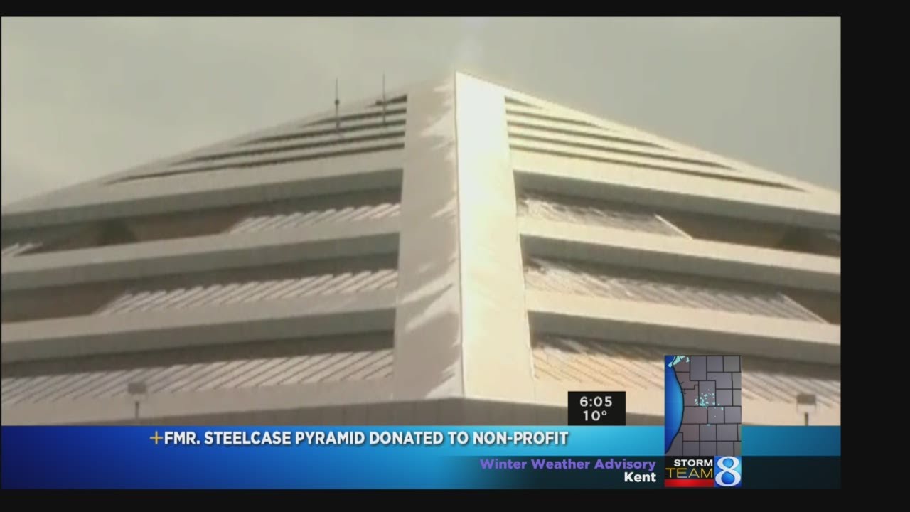 Steelcase gives pyramid to education nonprofit