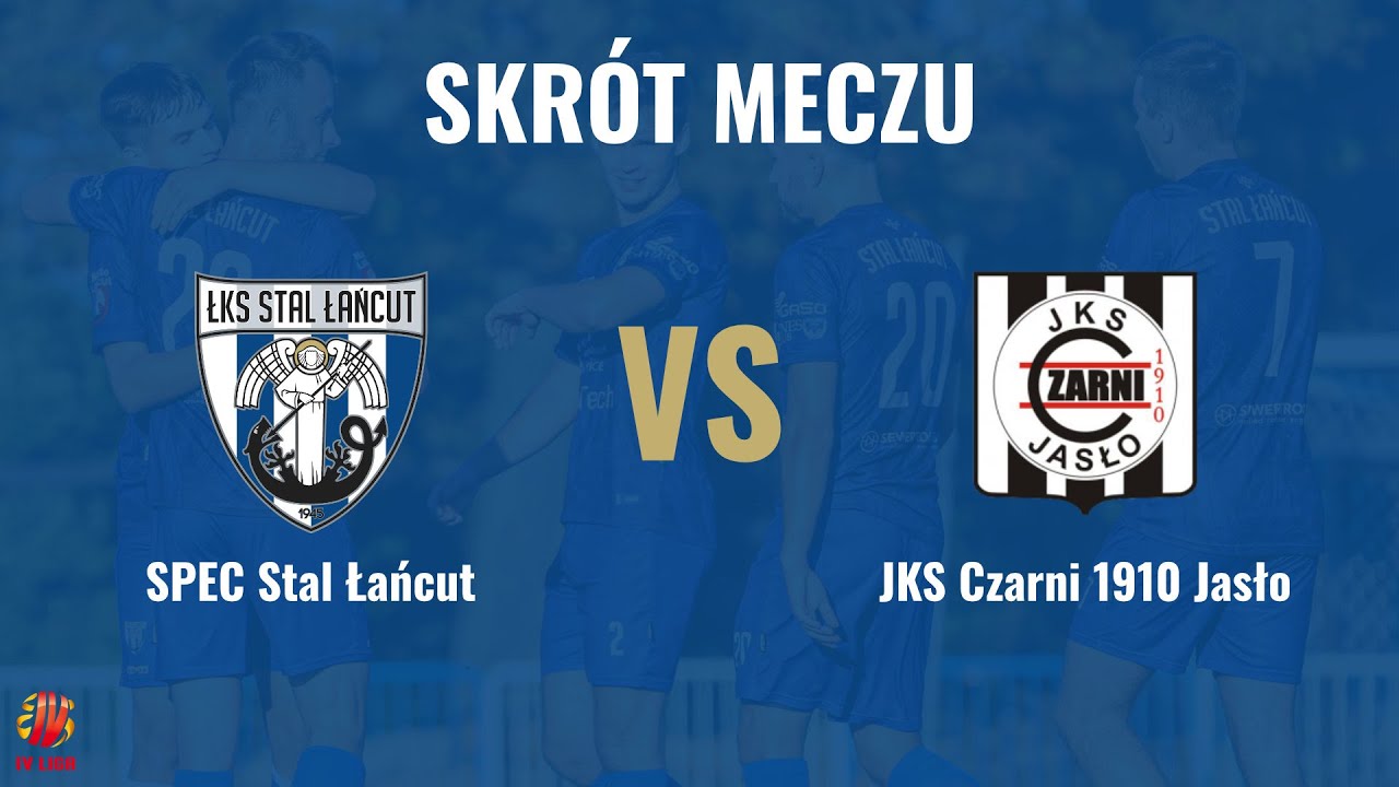 16.11.2024 | Skrót meczu SPEC Stal Łańcut - JKS Czarni 1910 Jasło | 17 kolejka IV ligi podkarpackiej