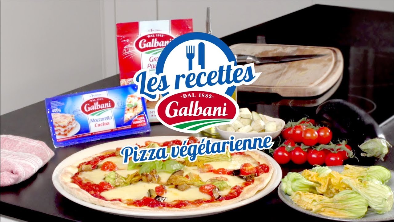 Pizza végétarienne - Recette de Pizza | Galbani