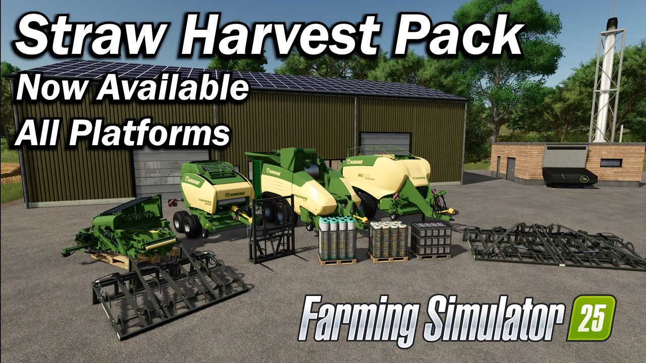 🚨 Straw Harvest Pack 🚨 Farming Simulator 25