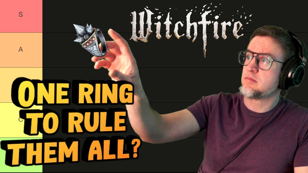 Witchfire updated ring tier list!