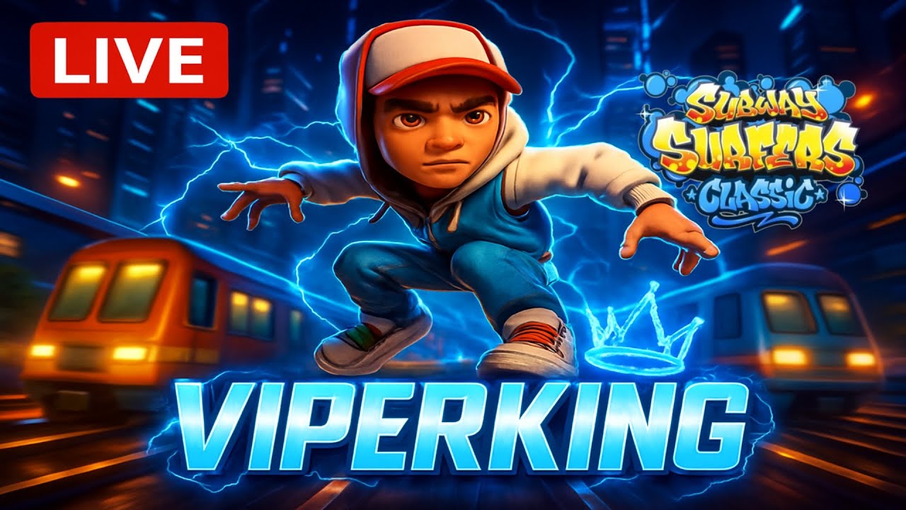 Aaj Pakde Gaye To Game Over 😱🔥 | Subway Surfers LIVE Hardcore Run #SubwaySurfersIndia #gaming #live